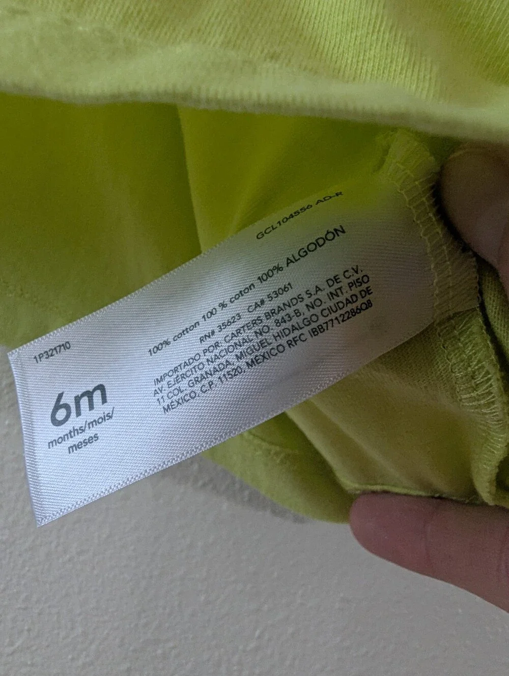 Neon Yellow/Green Tee